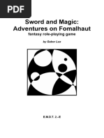 EMDT2 Sword and Magic Adventures On Fomalhaut