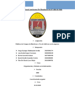 Grupo #2 Políticas de Compra de Hardware y Uso de Software en La Empresa.