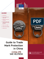 Guide To Trade Mark Protection in China