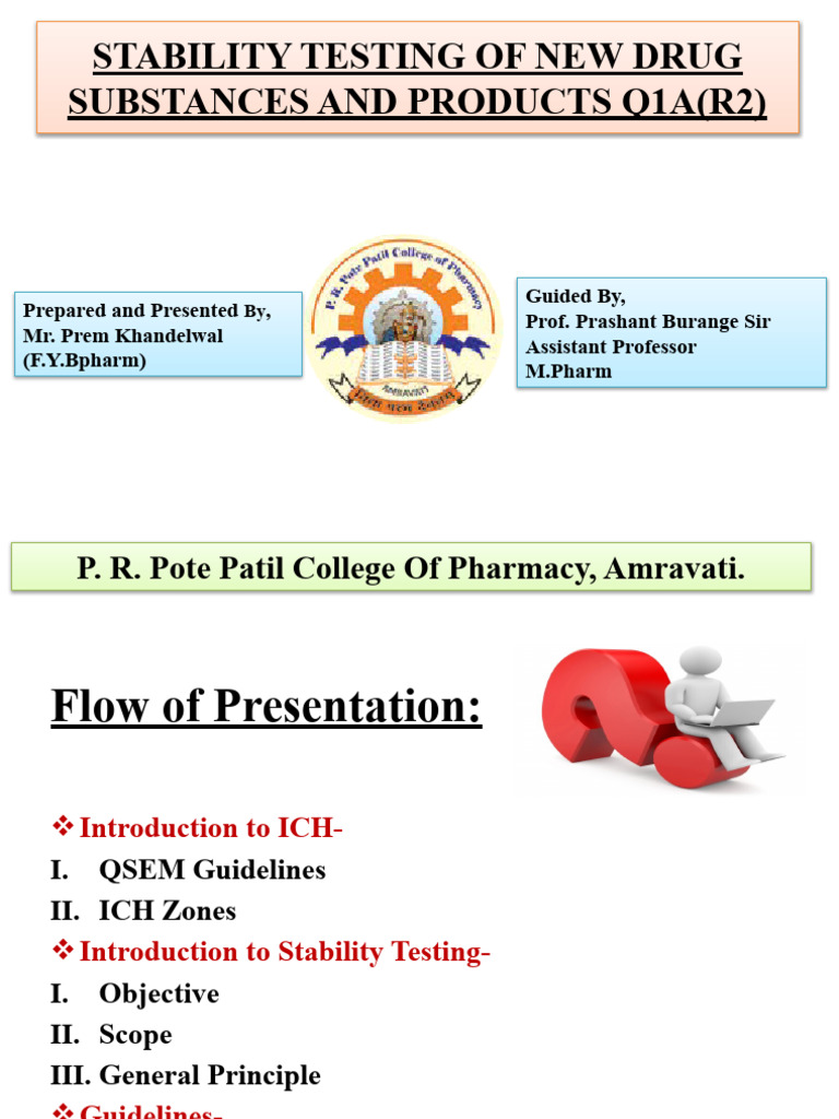 ICH Q1A(R2) Stability Testing Overview | PDF | Pharmaceutical Sciences ...