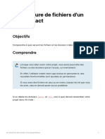 006 - La Structure de Fichiers D'un Projet React