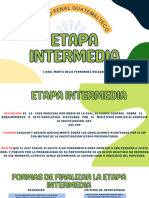 Etapa Intermedia