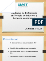 Terapia de Infusión y Accesos Vasculares