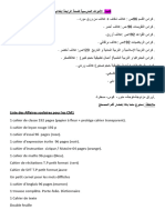 قائمة الأدوات المدرسية للسنة الرابعة إبتدائي