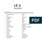 Vocabulaire Module 3