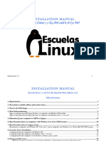 installationManualEscuelasLinux Sourceforge 7.2 and 6.16 English
