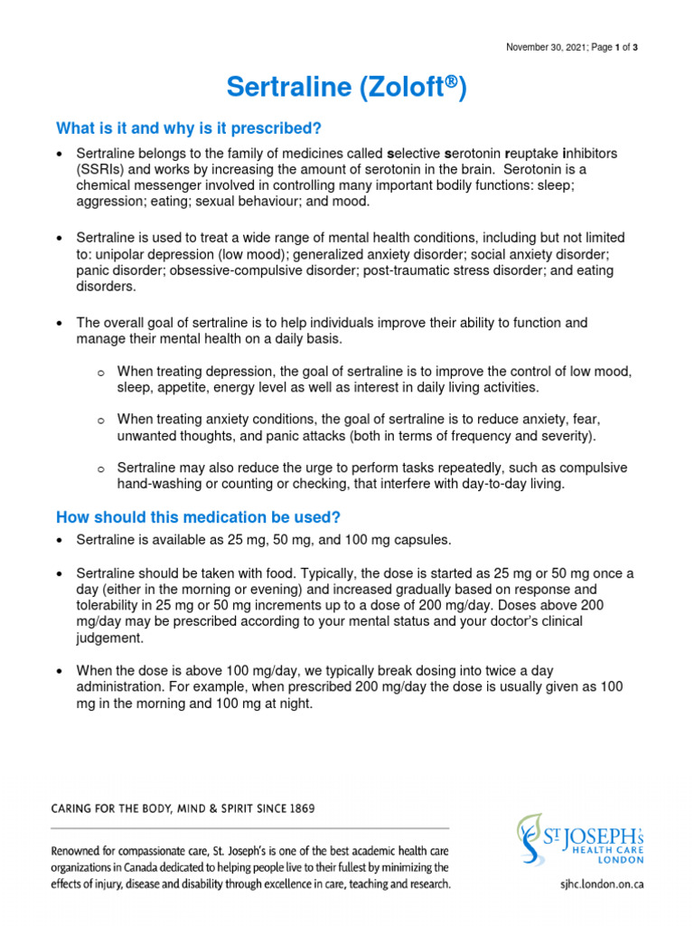 SERTRALINE MONOGRAPH FOR PROFESSIONALS visual data 5