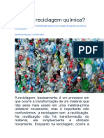 Reciclagem de Plásticos