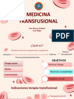 #4 Medicina Transfusional - Jean y Juan