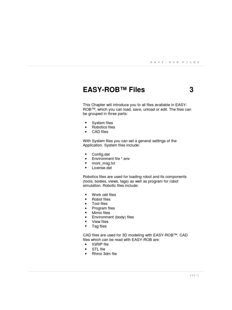 05 EASY ROB Chapter 03 | PDF | Kinematics | Computer File