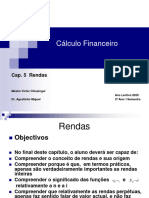 Cálculo Financeiro - Cap 5