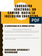 La Educación Intercultural