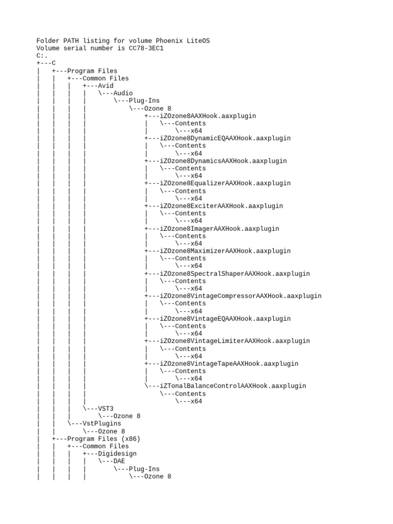 Folders Tree PDF Data Management Computer Data