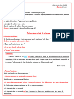 Fiche Grammaire1AM P1S1 Derkaoui Amine