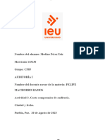 Actividad 3. Carta Compromiso de Auditoría