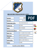 Registro Pedagogico 2023