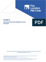 The London Club P&I Rules-Class-5!23!24