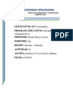 Generalidades Contabilidad Administrativa, Sanchez Keyla, 5C