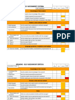 Rubricas de Evaluación