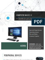 1.5 (PPT) Computer Basics II (Devices and Software)