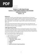 Module 4 Lesson 1 Traffic Signal Design Arduino Lab HS