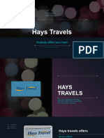 Hays Travels: Nobody Offers You More