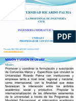 1a Semana Unidad 1-A - Ing. Hidraulica-2023-II