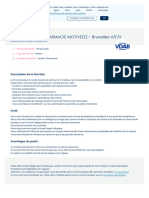 ASSISTANT (E) EN PHARMACIE MOTIVE (E) - Bruxelles H - F - X - Ref. 4125228 - Actiris