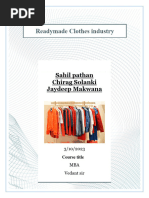 Readymade Clothes Industry