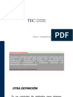 Clase 01 - La Investigación Estadística - 1 - Conceptos Básicos