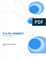 Dokumen - Tips - G Is For Gamsat Preparation Handbook