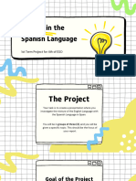 English in The Spanish Language 4th of ESO Project