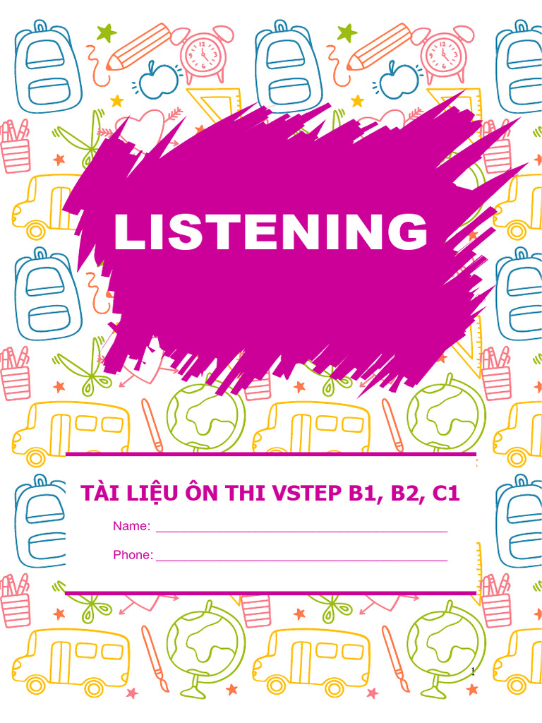 Listening Vstep Pdf