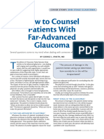 How To Counsel Patients With Far-Advanced Glaucoma
