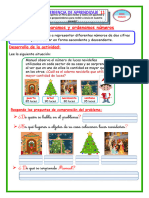 FICHA 06 DE DICIEMBRE 2023 - MATEMATICA - 1ero