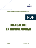 Manual Del Entrevistador ENA 2023