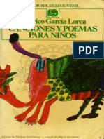 Federico García Lorca Canciones Y Poemas Paraninos: Labor Bolsillo Juvenil