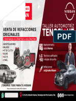 Flyer Refacciones Tenosique