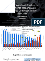 Factores Del Crec. A LP y Consecuencias (1950-2018)