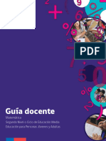 Guía Docente Sector Matemática