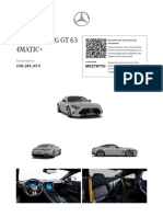 Mercedes-Amg GT 63 4matic+ Mszta7tu