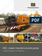 BSC Crawler Concrete Pumps Brochure en