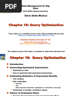 1b Query Optimization Sil 7ed ch16