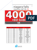 5k Bib List