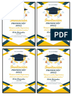 Invitacion Graduacion 2312