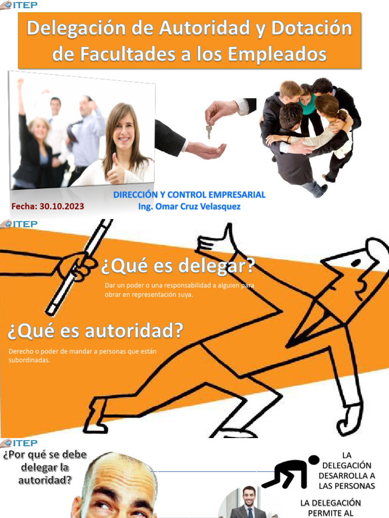 Delegación de Autoridad y Poder - 2 | PDF | Toma de decisiones ...