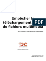 Empecher Le Telechargement Direct de Fichiers Multimedia
