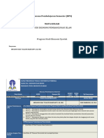 Rencana Pembelajaran Semester EPI UT