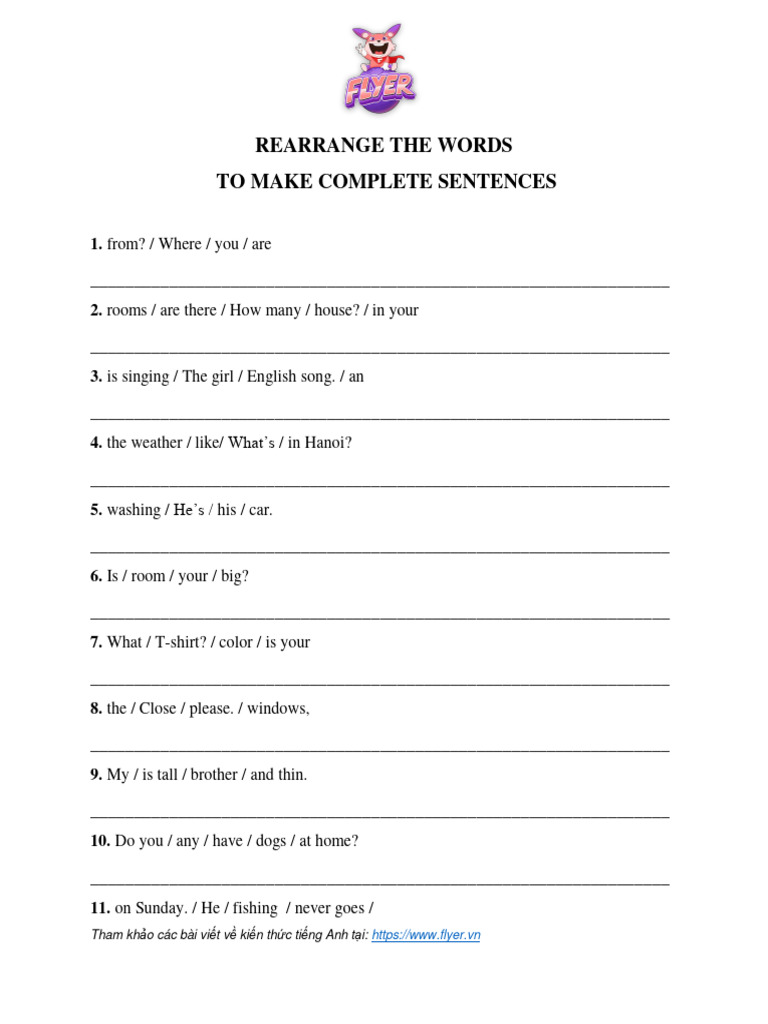 Ioe lop 3 bai tap sap xep tu thanh cau co dap an pdf