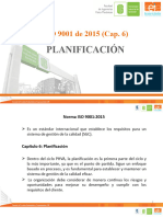 Planificación (ISO 9001-6)